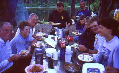 (2nd) Potluck Supper at Duffey Lake.