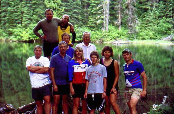 The Gang at Duffey Lake.