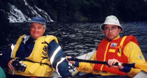 Peter (L) and Harry in one of those Kodak moments