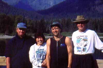 L-R: Peter, Patti, Brady, Guido.